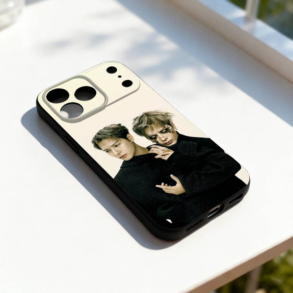 COOL J-Jackson Wang Phone Case For iPhone 17,16,15,14,13,12,11,Pro,Max,Plus,E,SE4,Air,Mini Black Soft Cover