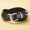Fashion Women's Alloy Pin Buckle Belt Simple Jacket Dress Belt Accessories New Design Women's Birthday Gifts