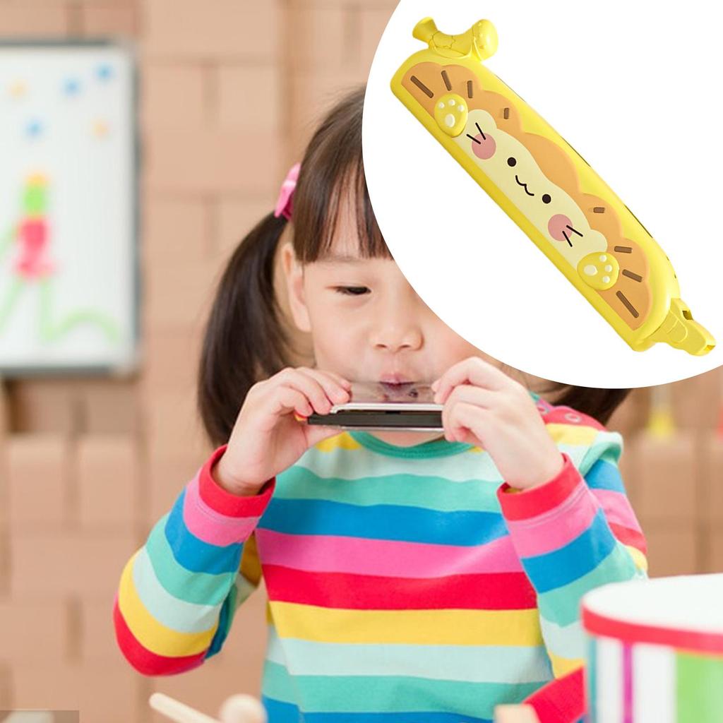 Kids Harmonica Musical Instrument Toy Cute Teaching Aids Lightweight Educational