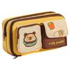 Large Capacity Cartoon Pen Pencil Case Cartoon Embroidery Stationery Storage Bag  School Office