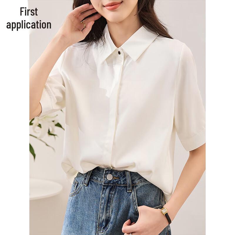 Women s Professional White Blouse XL