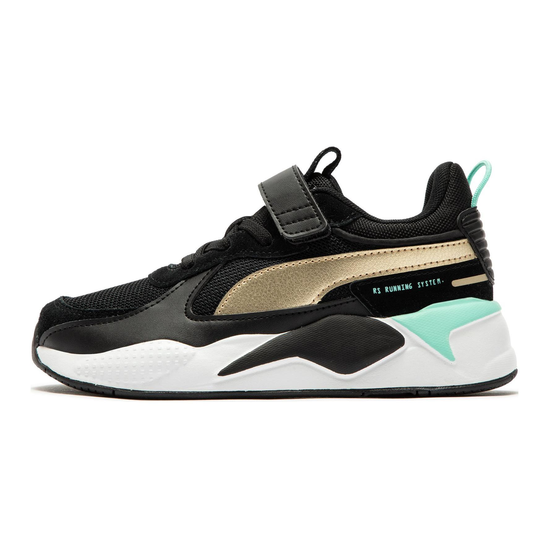 

Puma Rs-X Металлик Удобные Классические Простые Универсальные Повседневные Американский Ретро Модный Тренд Кампус Низкие Детские Повседневные Кроссовки 391985-02 35