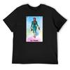 Lottery Card La Dama T-Shirt Graphic Shirts Cheap Stuff Heavyweights Blanks Mens Cotton T Shirts