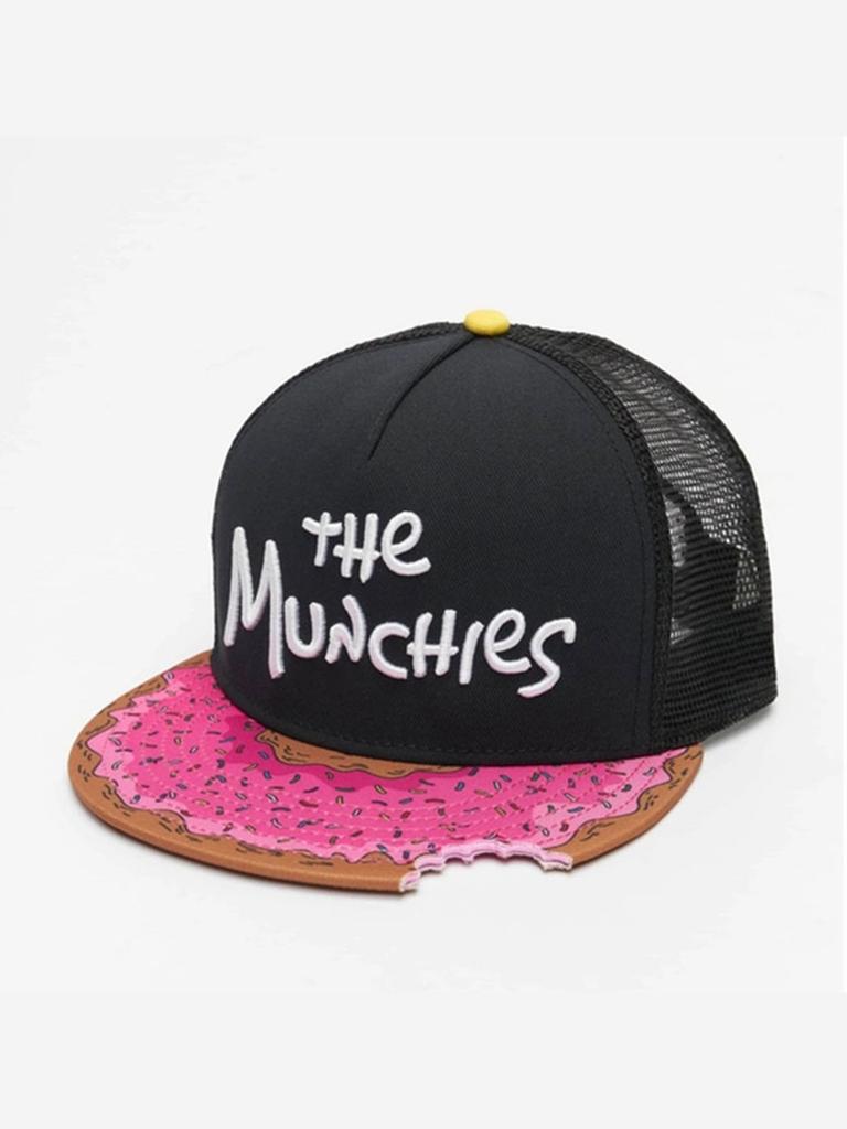 Marca Findpro MUNCHIES CAP snack cappellino snapback rosa Copricapo outdoor casual cappello estivo uomo donna adulto hip hop sole cappellino da baseball