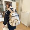 Retro tooling backpack new cute large capacity student class schoolbag casual backpack