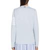 THOM BROWNE Three-stripe Long-sleeved T-shirt Women's FJS103G-07862-480