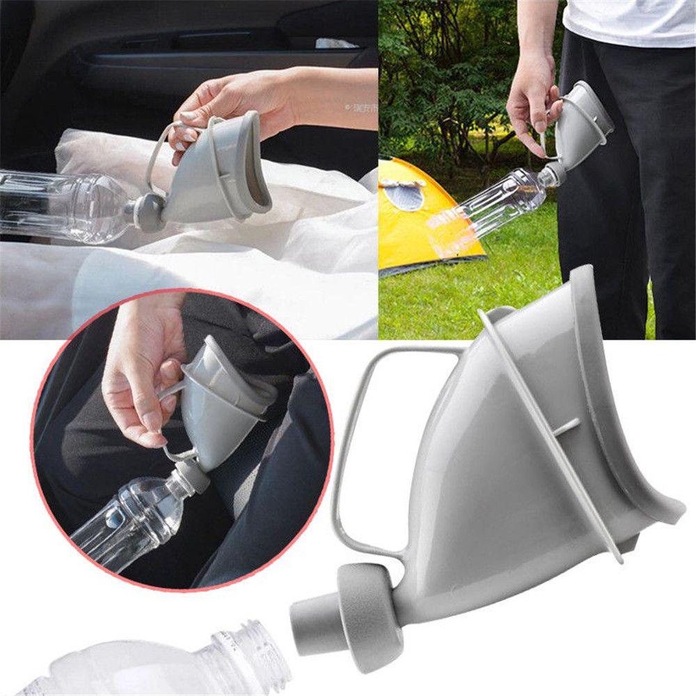 Unisex Female Male Reusable Portable Urinal Device Travel Mobile Toilet Camping Pee Urinal Outdoor Emergency Sitting Standing Urination
