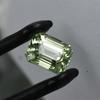 Natural Bluish Green Sapphire Loose Gemstone 15.25 Ct Emerald Cut September Birthday Birthstone