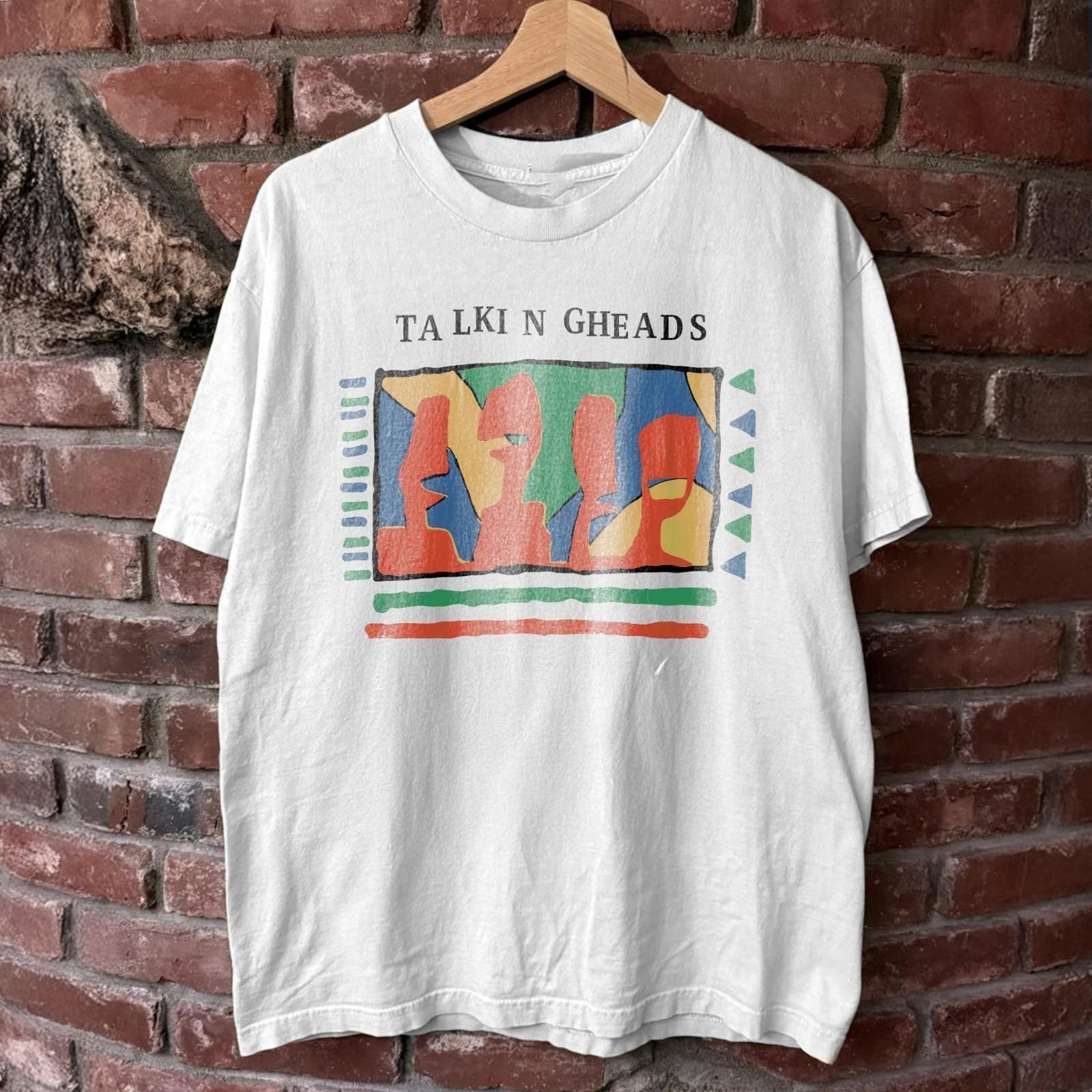 Talking Heads Band 90s Retro Unisex T-Shirt Size S-5XL XXXXL