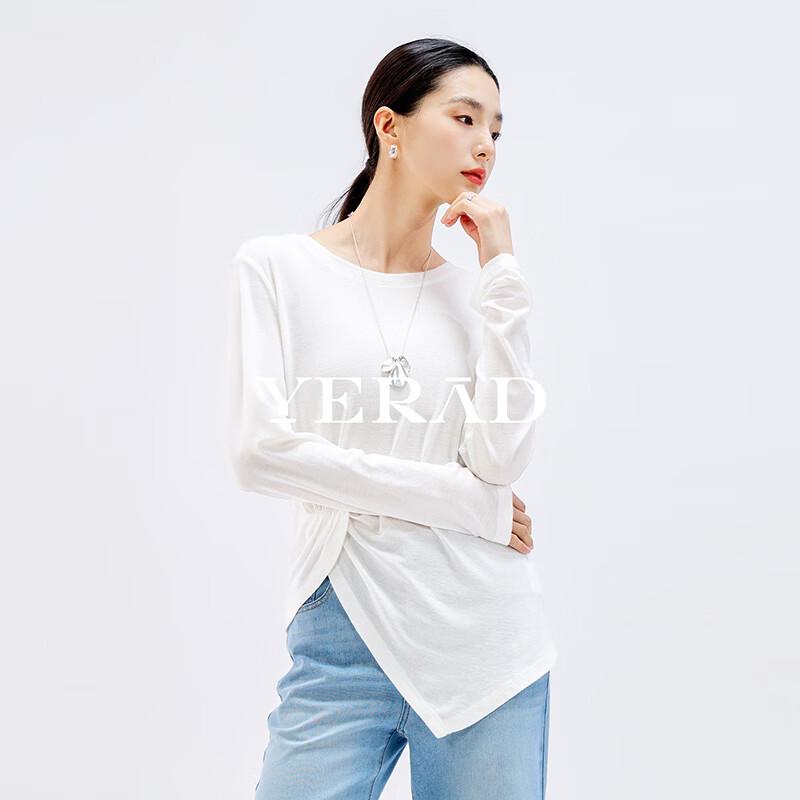 YERAD Women s Lyocell Wool Long Sleeve T-Shirt M