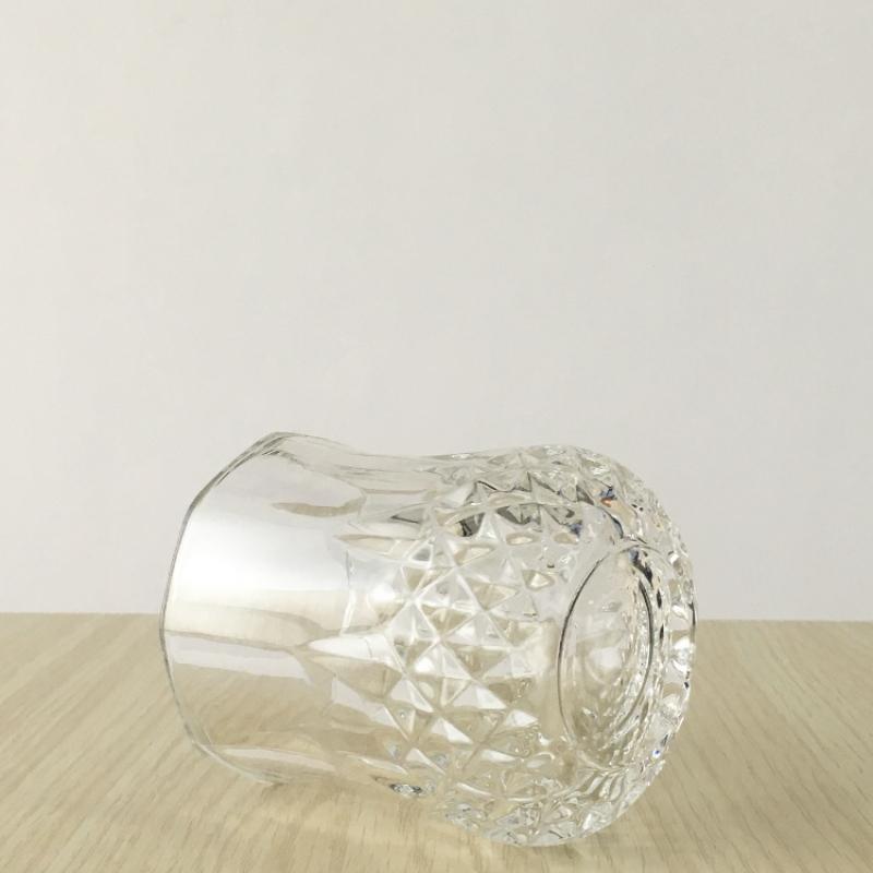 Sada 2 ks 215ml diamantové malby sklenice na červené víno severské klasické degustační sklo na víno průhledné nádobí luxusní sada sklenic na whisky