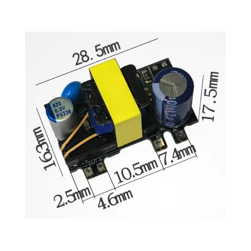 AC-DC 5V6V10V12V24V 450//800/1000/2100mA 5W Precision Buck Converter AC 220V To 5V DC Step Down Transformer Power Supply Module