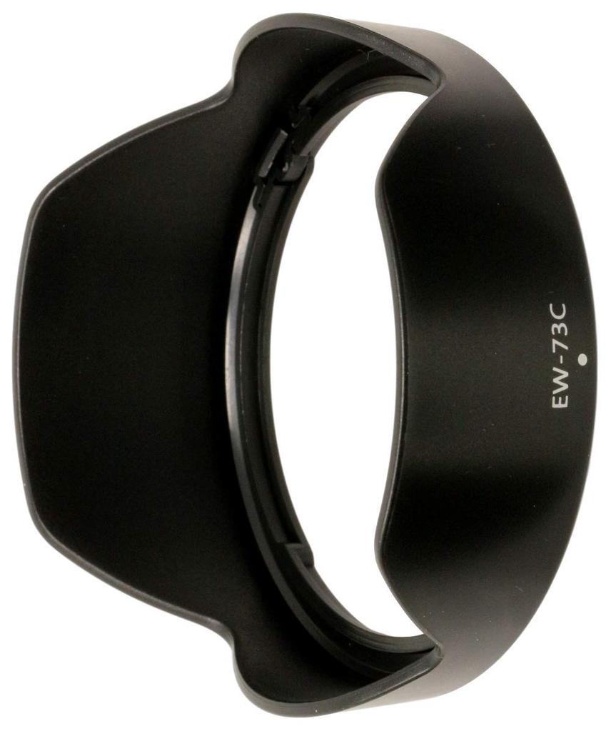 Lens Hood with Canon IS STM F-Foto EW-73C (Compatible EF-S10-18mm F4.5-5.6 Lens) C-EW73C