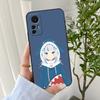 Cartoon Girl Gawr Gura Phone Case For Xiaomi Poco X7 X6 X5 X4 F5 F6 F7 M4 M5 M6 M7 C40 Silicone Soft Cover