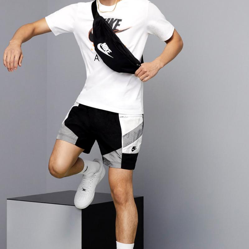 Nike Heritage Hip Pack Waist Fanny Bag Black Casual BA5750-010