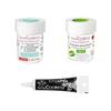 2 Food Colorings Water Green-green + Black Icing Pen