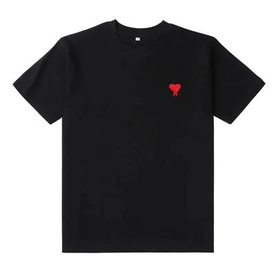Love Print Pattern Men T-shirt Summer Trend Fashion Cotton T-shirt Short Sleeved Oversized Clothing Couple High-quality T-shirt