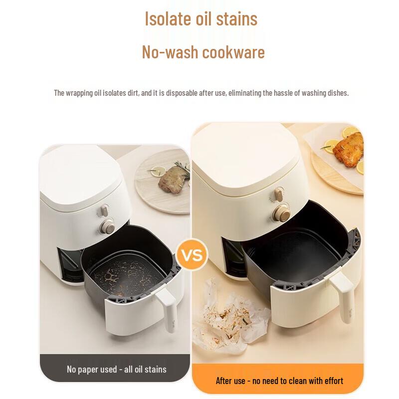 Chahua Non-Stick Baking & Air Fryer Paper Sheets