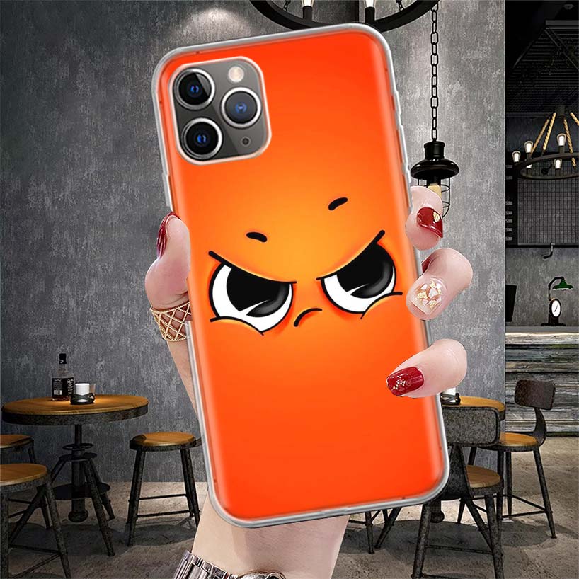 Funny Face Cute Soft Phone Case For IPhone 11 17 Air 16E 16 Pro Max 15 + 14 Plus 13 Mini 12 Apple 7 SE 8 Fundas Coque 11 17 Air