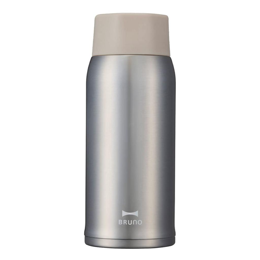 Bruno Stainless Steel Screw Bottle BHK271 Silver Greige [6760942]