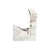 Adidas 2.1L Solid Color Portable Versatile Recycled Nylon Shoulder Bag Small Women bags White KT0847
