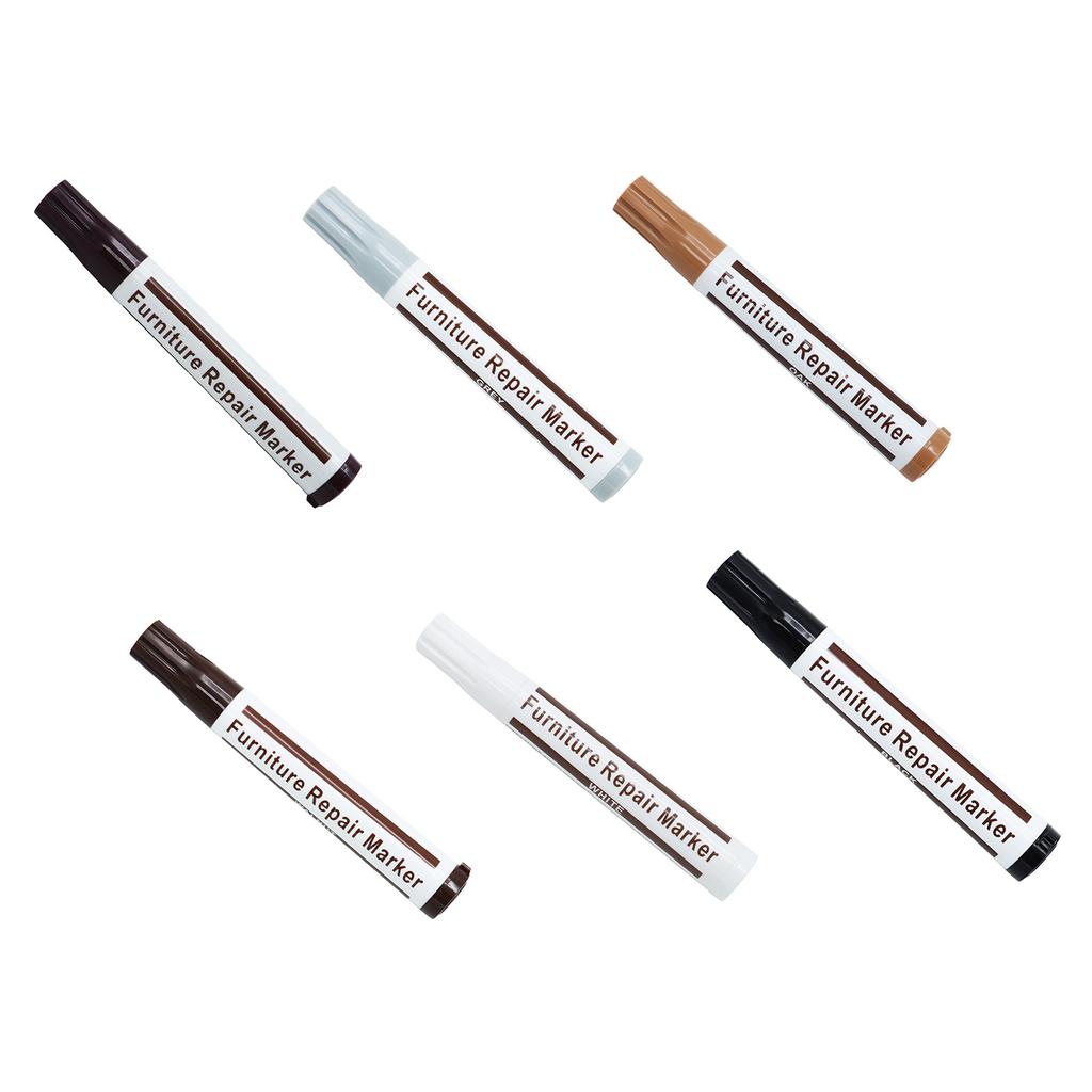 Professional Repair Tool for Scratches Wood Floors Tables Furniture Pens for Touch Up Wood Scratch Repair Markers