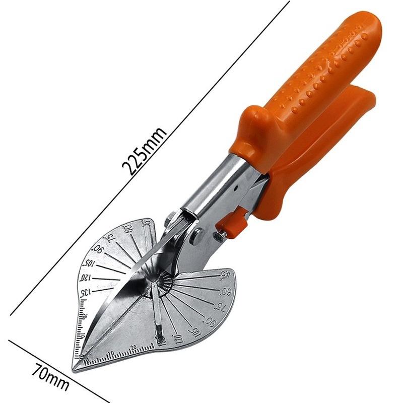 Multi Angle Mitre Siding Wire Duct Cutter 45-135 Degree PVC PE Plastic Pipe Hose Scissor Cut Housework Home Plumbing Tool