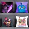 Movie Kpop D-Demon-S H-Hunters Pillow Case Cover Square Sofa With For Pattern Comfortable Cushionsuitable Of Room