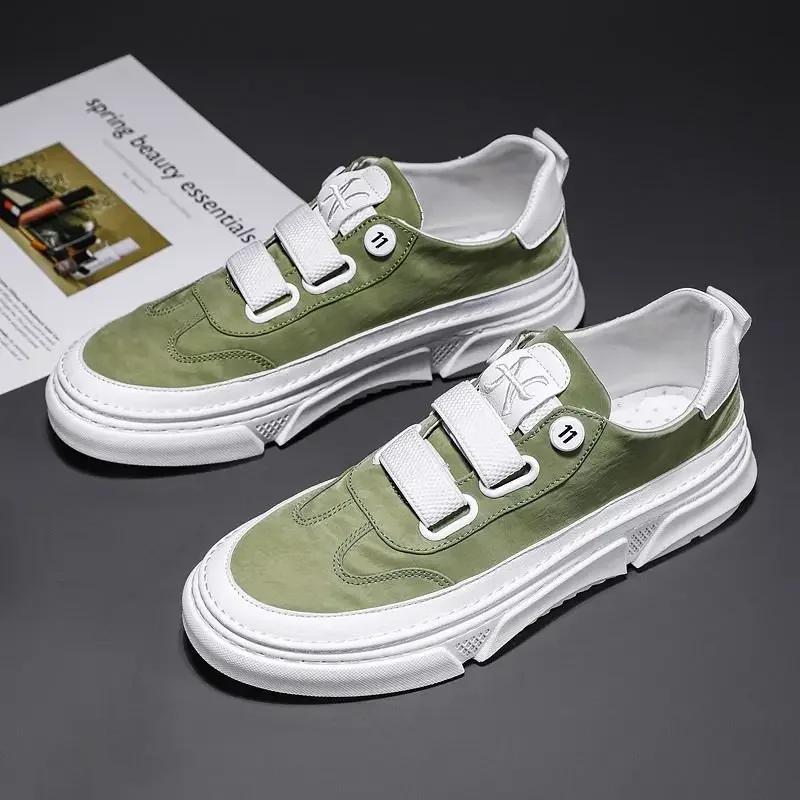 FashionRunning Sports Vulcanize Shoes for Men Walking Breathable Sneakers Man Casual Slip-ons 2024 Trend Footwear Offer Shipping Free