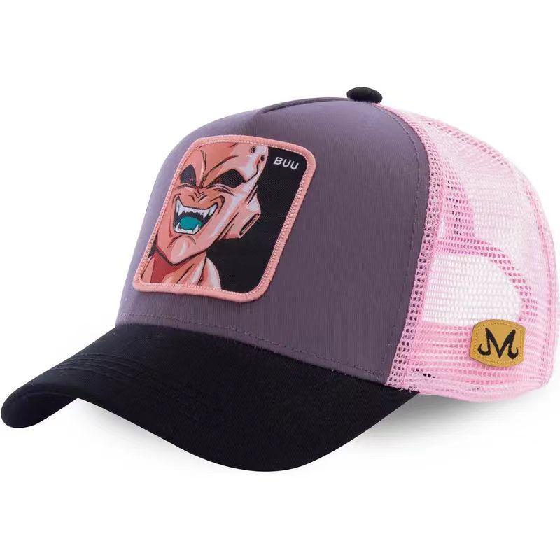 Dragon Ball Anime Baseball Cap - Goku & Buu Hip Hop Casual Hat