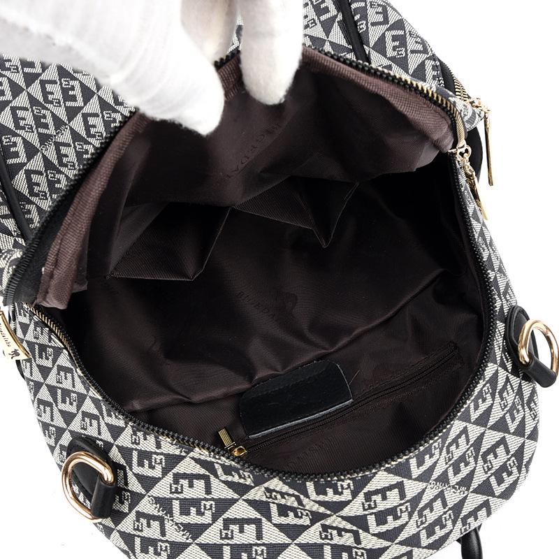 Ultra-Soft Leather Women's Double Shoulder Bag & Backpack - 2024 Fashion Style, Large Capacity, Perfect for Travel & Casual Use