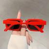 New Men Vintage Rectangle Frame Sunglasses Fashion Retro Sun Glasses Luxury Brand Design Glasses UV400 Eyewear Women Goggles
