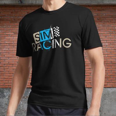 Men's and Women's T-shirts Sim Racing Gamer Car Games Race Symbol