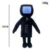 1/6/12PCS Skibidi Toilet Plush Toy Titan Tv Man  Boss Toilet Cartoon Dolls Stuffed Soft Doll Christmas Birthday Gift For Kids