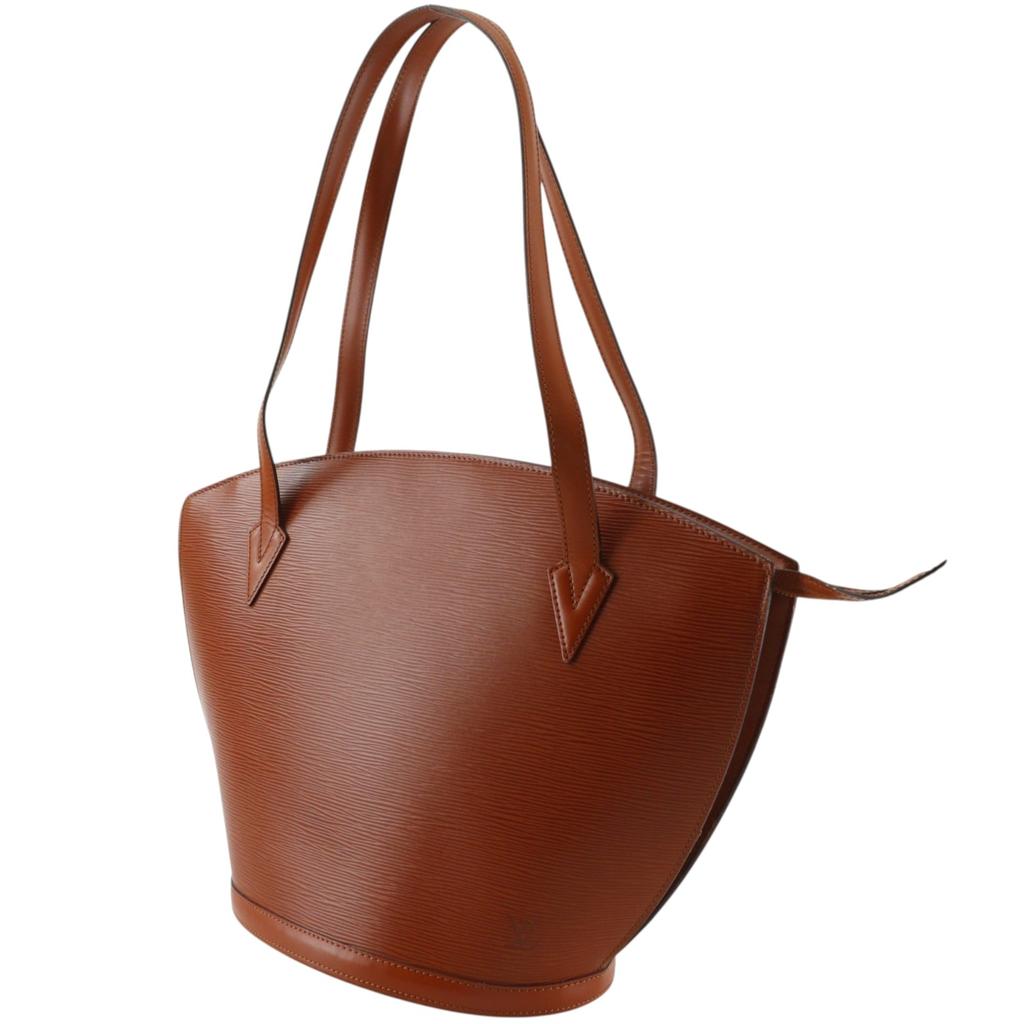 LOUIS VUITTON Sunjack shopping Tote Bag M52263 Kenya Brown Brown Epi Leather Women Used