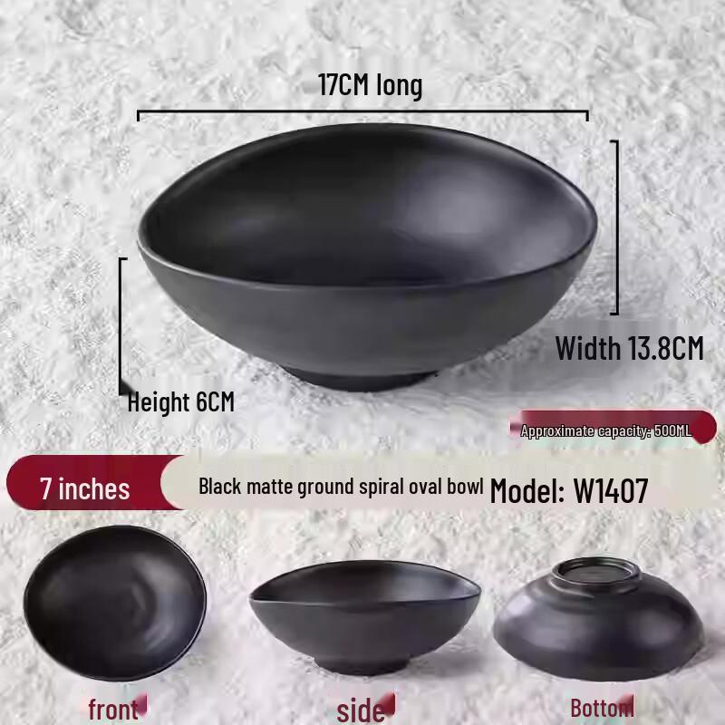 Melamine Ramen Noodle Soup Bowls