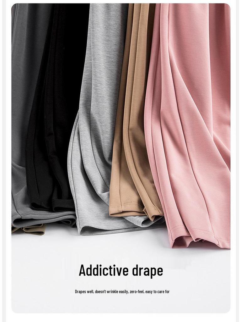 2024 Weitbeinige Umstandshose - Frühling & Herbst Übergröße Freizeitkleidung für frühe Schwangerschaft