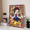 Disney Diamond Painting Snow White Stained Window Theme Illustration Mosaic Craft Hobby DIY Gift Home Decoration Embroidery