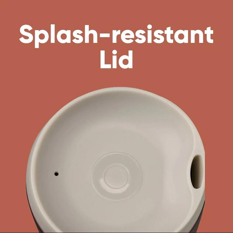 12/20oz Stainless Steel Vacuum Cup Coffee Cup Simple Fashion Men's & Women's Coffee Cup Outdoor Sports Portable Cup Couples Mugs