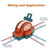 2 Pole Double Throw Knife Disconnect Switch 32A 63A 100A Dpdt Cutter Safety Disconnect Switch Power Disconnect Switch