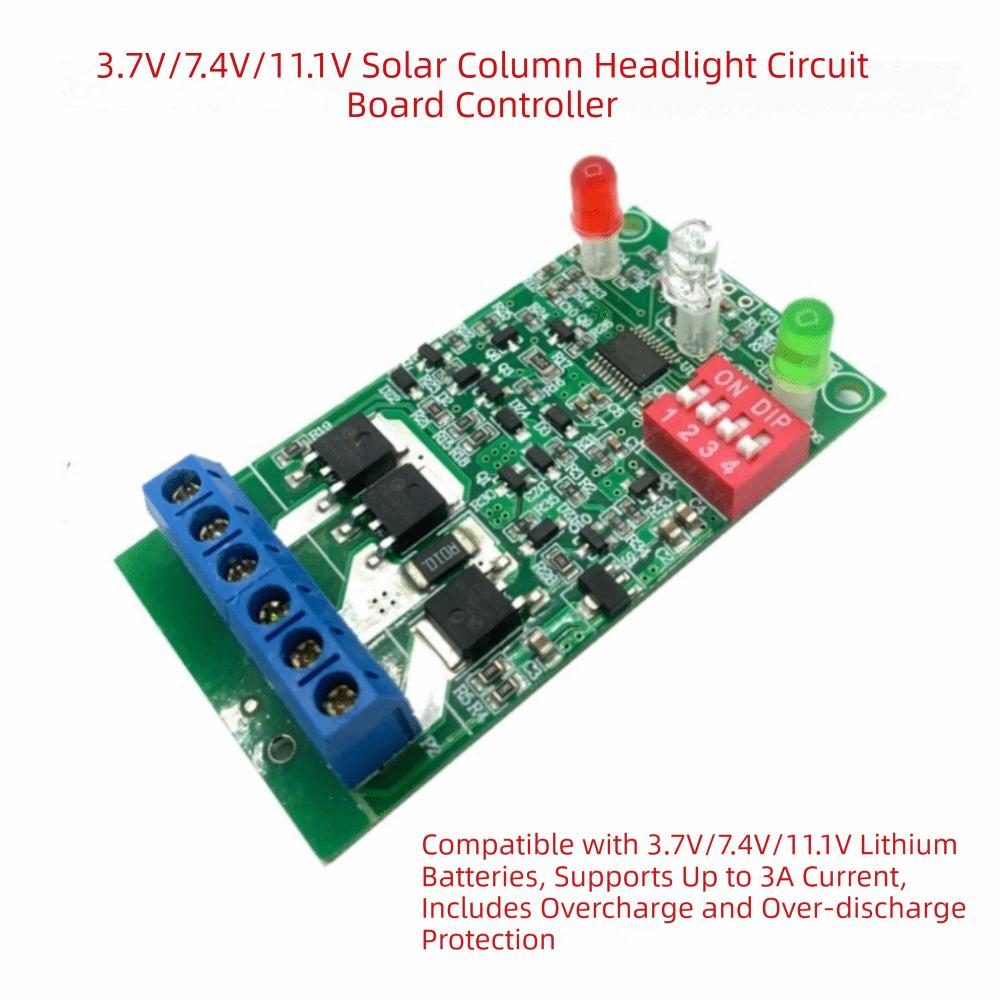 Circuit Board Light Control Lithium Battery Solar Lawn Lamp Controller Solar Controller Lawn Lamp