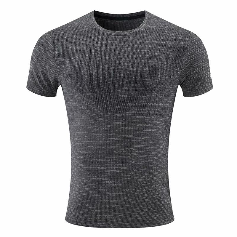Men’s Quick-Dry Short Sleeve Athletic Top - 2024 Summer Fitness & Running Wear, European & American Style