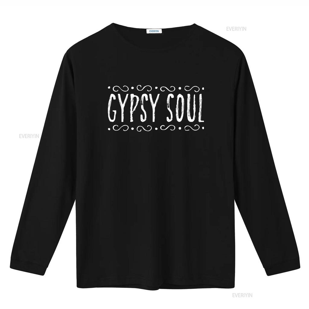Mens Gypsy Soul Hippie Free Spirit T Shirt Black 4X Large Vintage Washed Streetwear Versatile Top For Everyday Wear Comfortable