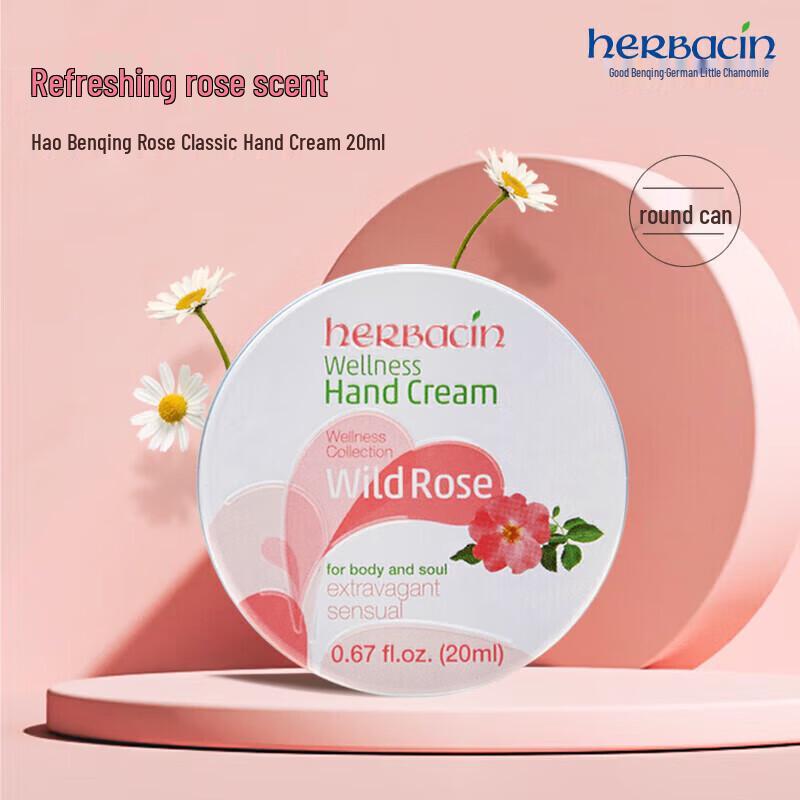 Herbacin Rose Hand Cream Duo
