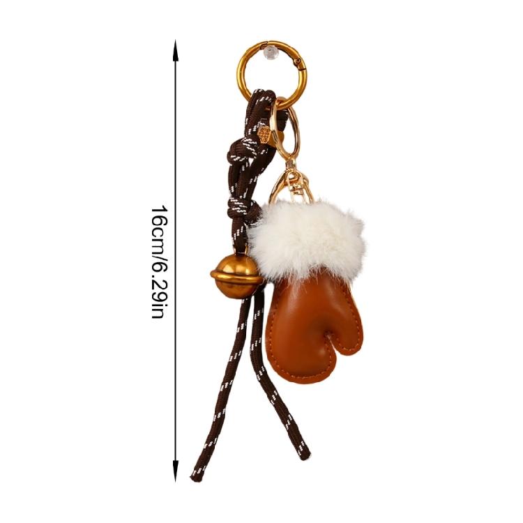 Braided Rope Keychain Bag Charms Handbag Hanging Ornament Bag Accessories Backpack Pendant Charm for Women Girls Gifts
