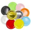 Solid Color Disposable Paper Plates for Party, Picnic, or Birthday
