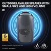 Portable Bluetooth Speaker IPX5 Waterproof Mini Wearable Speaker Wireless Outdoor Sports Lavalier Speaker with Microphone