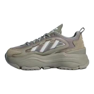 Originals Ozgaia Bequeme Low-Top Dad Sneaker Unisex Sneaker Hellgrau Grün KJ7310