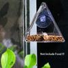 New Outdoor Bird Feeder for Balconies, Houses, Trees, Portable Acrylic Transparent Wild Bird Feeder with Suction Cup