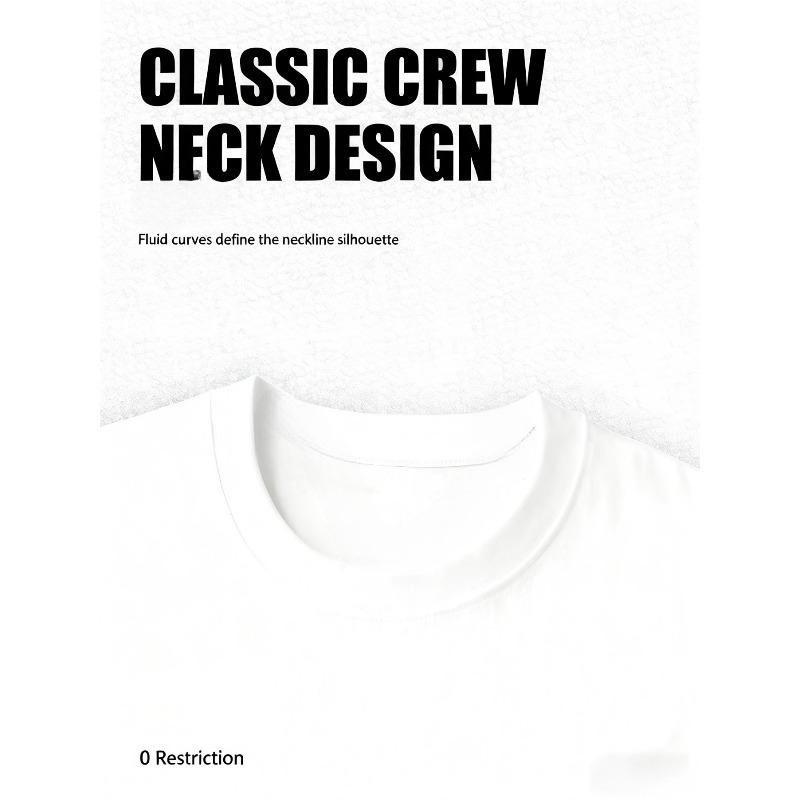 European Sizes [Dark Shadow-Halloween] Men's Casual Digital Print T-shirt-round Collar Short-sleeved Street Hip-hop Style